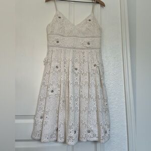 Michael Kors Silk Spaghetti Straps Dress | 4